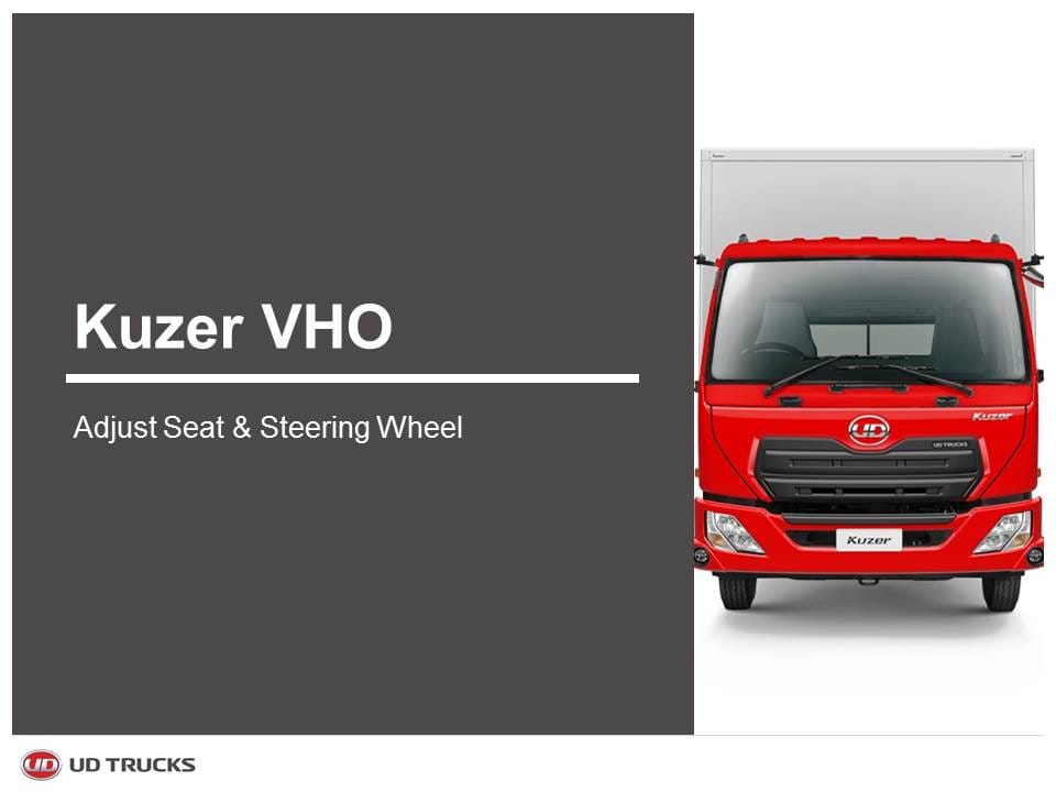 Adjust seat & steering wheel