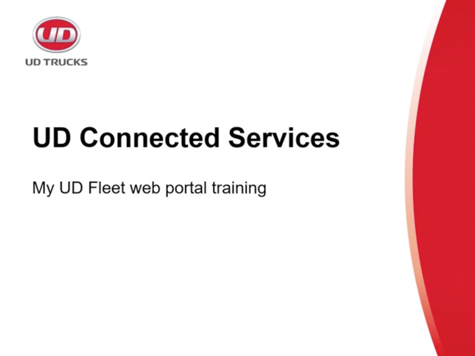 MUF (My UD Fleet) User Guide - English